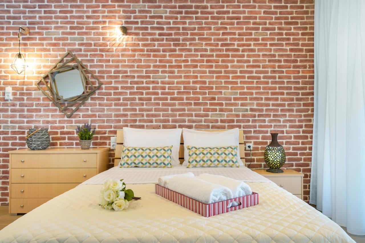 Golden Beachside Terrace Chrysi Ammoudia Dış mekan fotoğraf